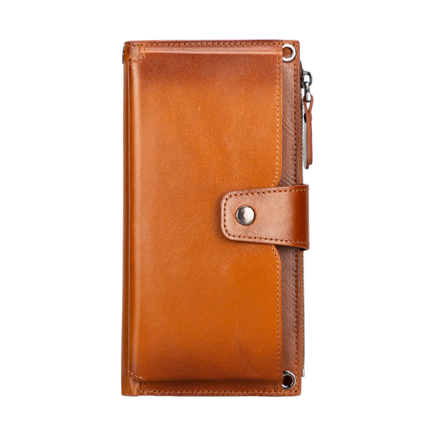 Valora Strap Leather Crossbody Wallet