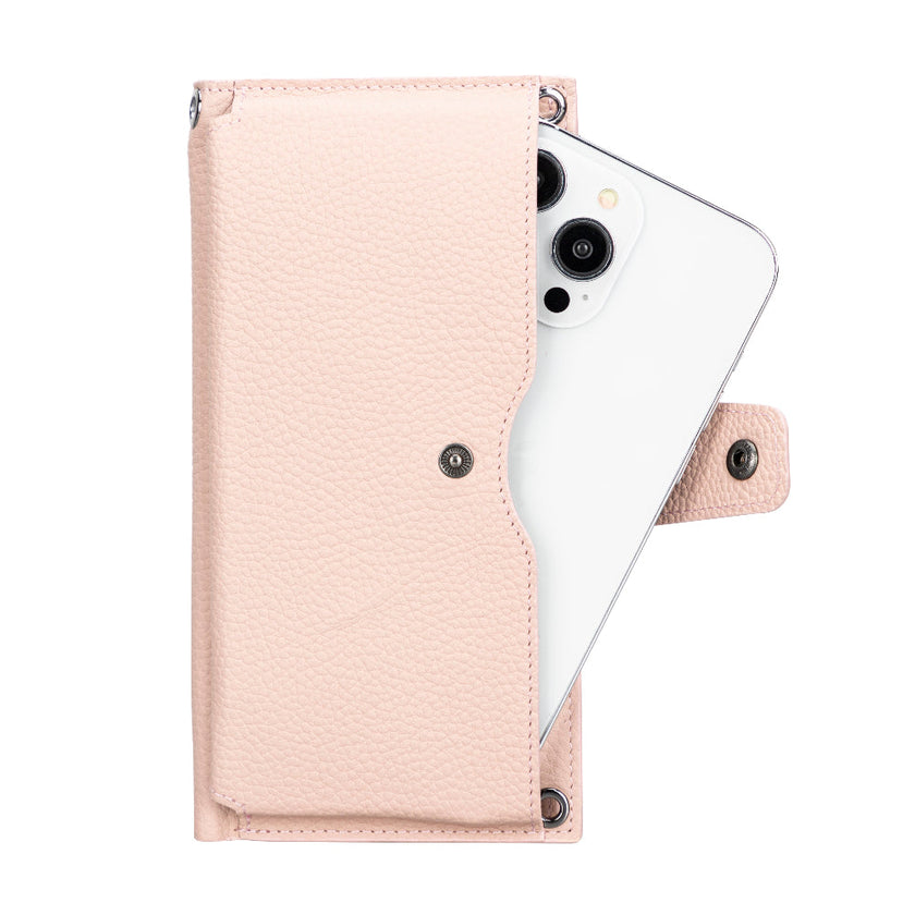 Valora Strap Leather Crossbody Wallet