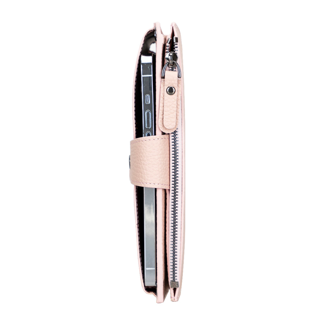 Valora Strap Leather Crossbody Wallet
