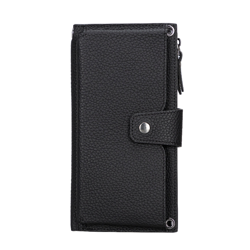 Valora Strap Leather Crossbody Wallet