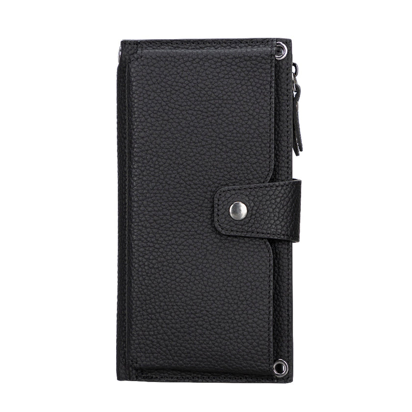 Valora Strap Leather Crossbody Wallet