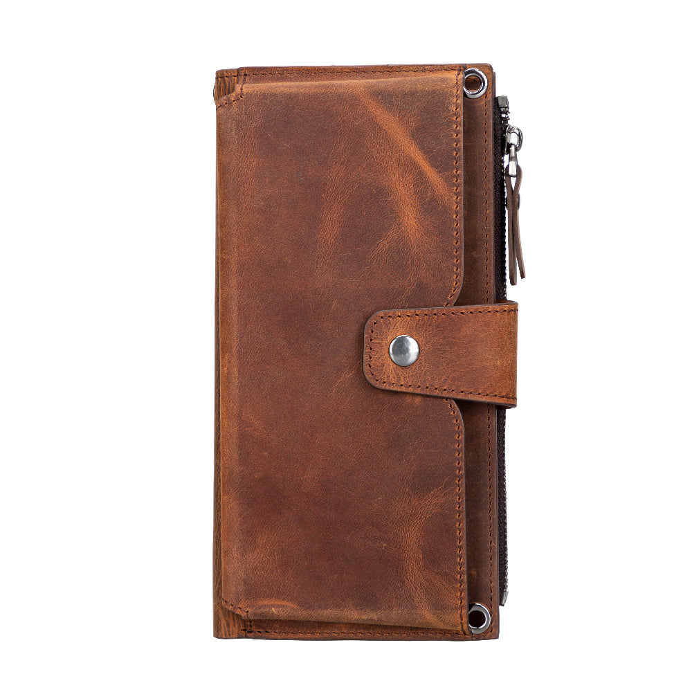 Valora Strap Leather Crossbody Wallet