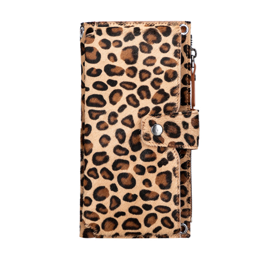 Valora Strap Leather Crossbody Wallet