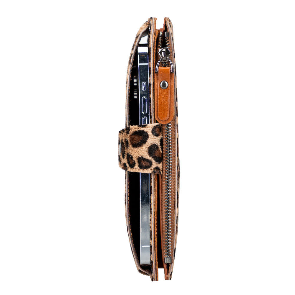 Valora Strap Leather Crossbody Wallet