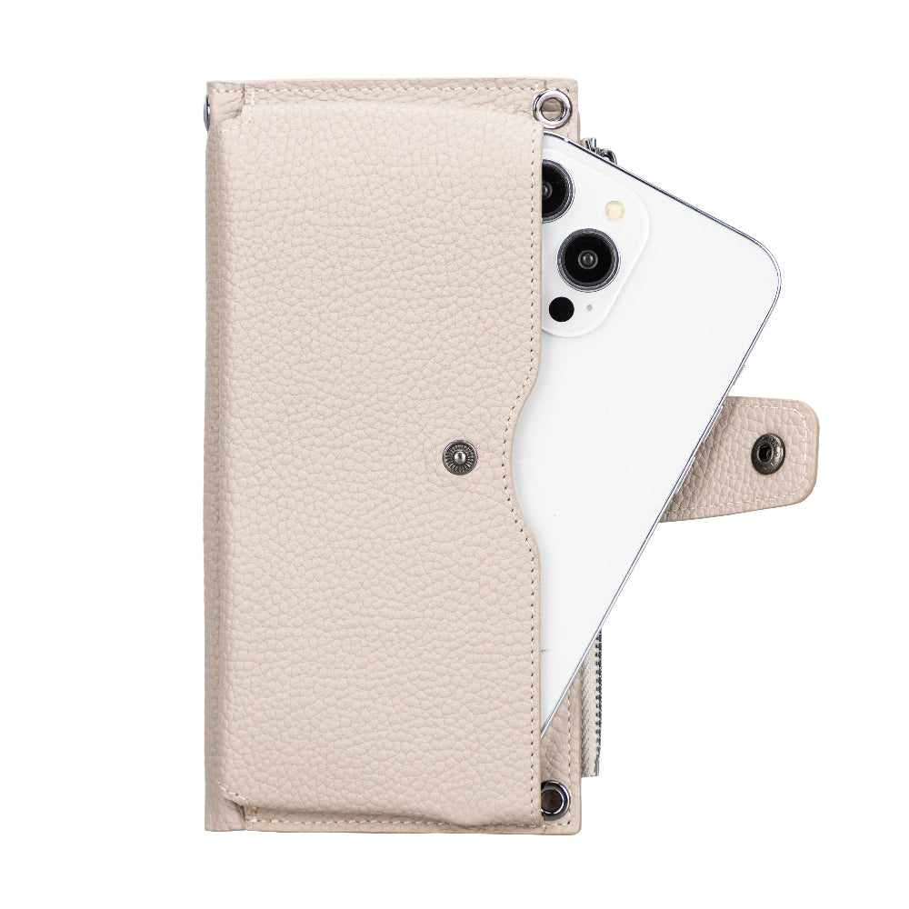 Valora Strap Leather Crossbody Wallet