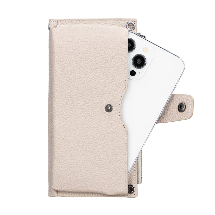 Valora Strap Leather Crossbody Wallet