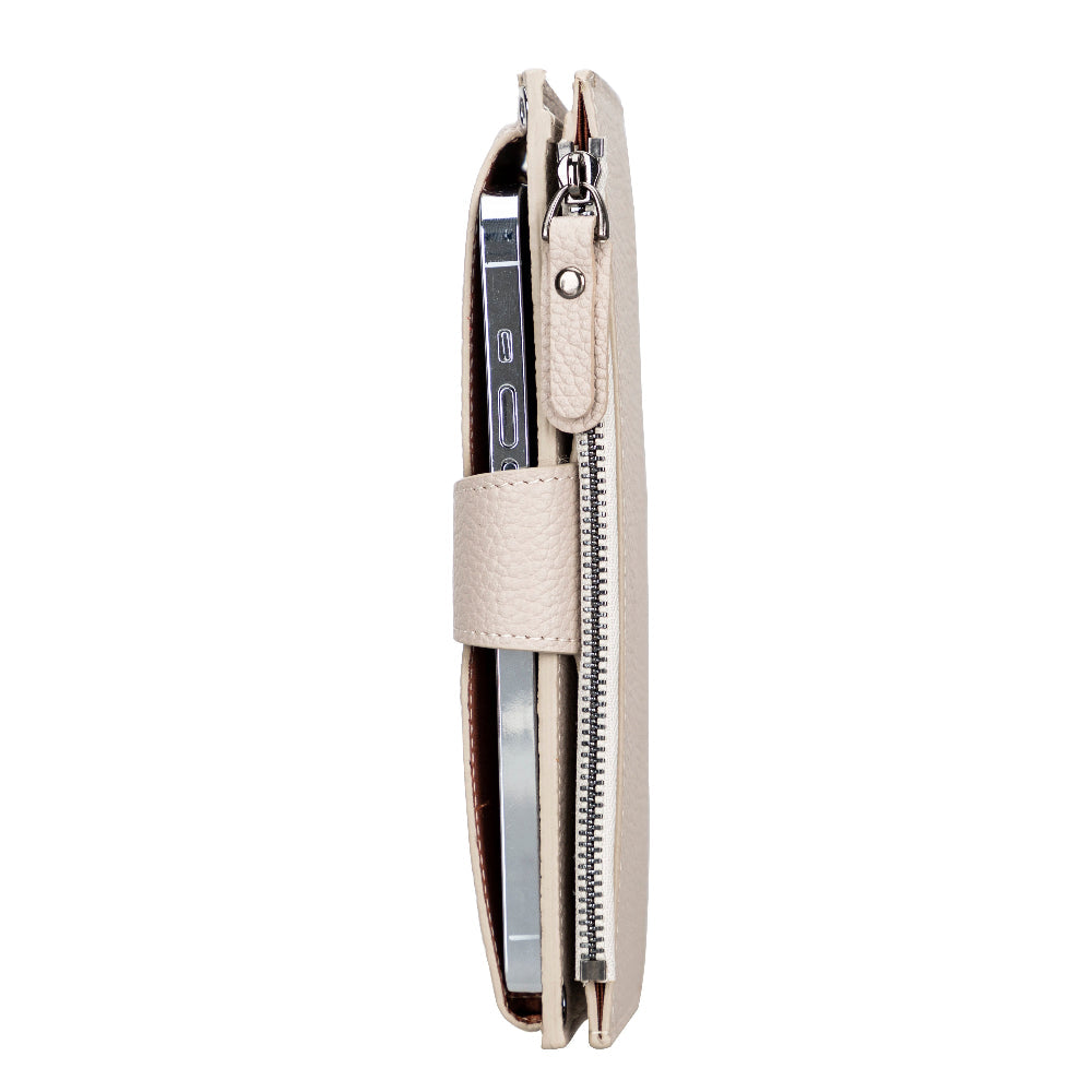 Valora Strap Leather Crossbody Wallet