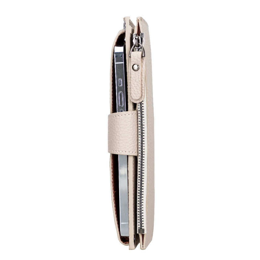 Valora Strap Leather Crossbody Wallet