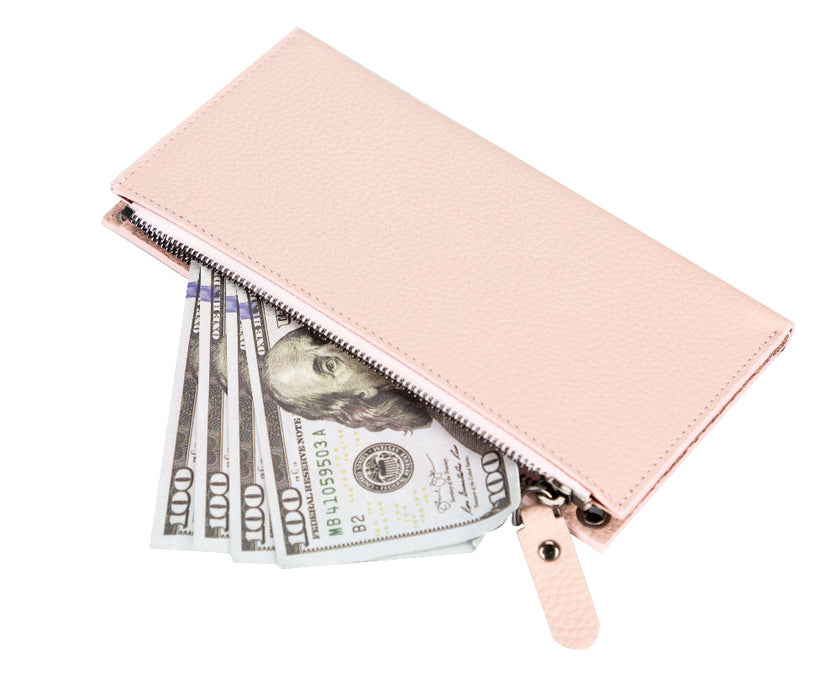 Valora Strap Leather Crossbody Wallet