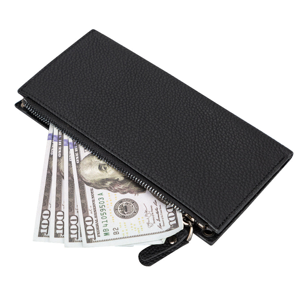 Valora Strap Leather Crossbody Wallet