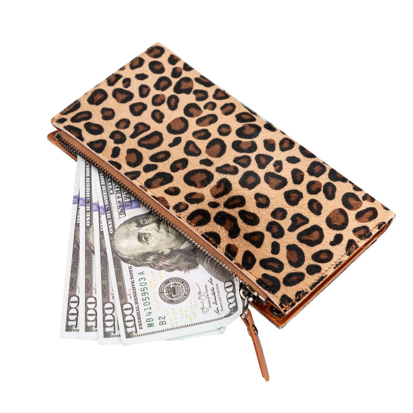 Valora Strap Leather Crossbody Wallet