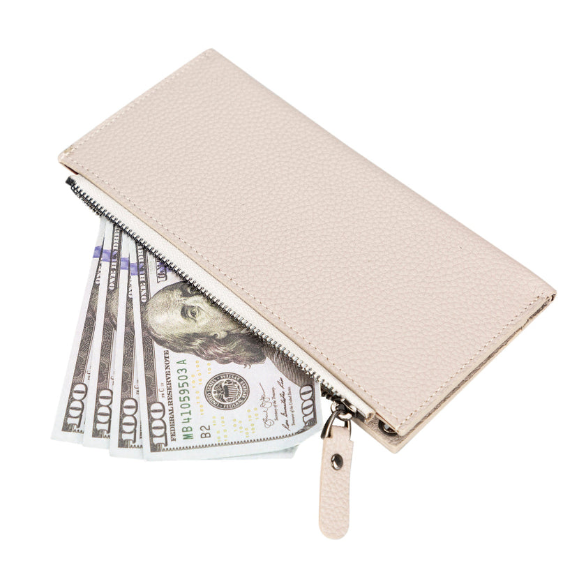 Valora Strap Leather Crossbody Wallet