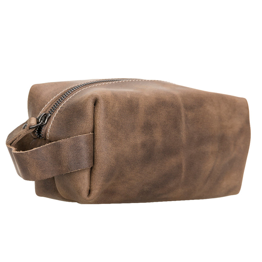 Galli Leather Dopp Kit, X Large