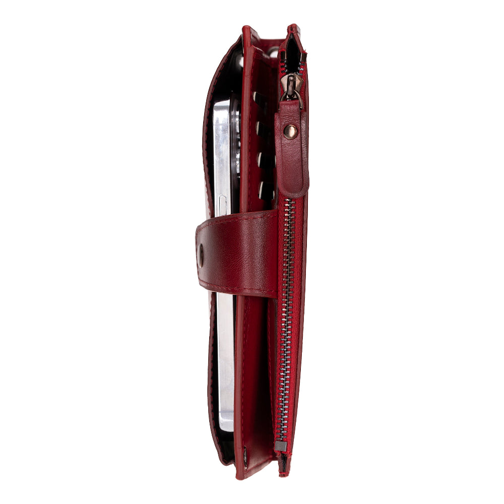 Valora Strap Leather Crossbody Wallet