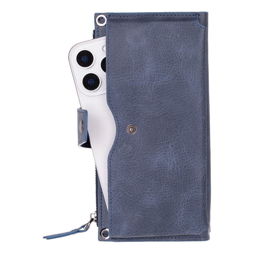Valora Strap Leather Crossbody Wallet