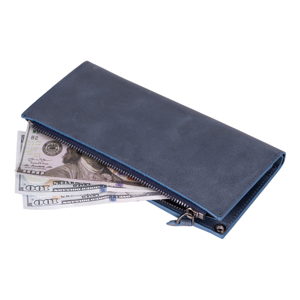 Valora Strap Leather Crossbody Wallet