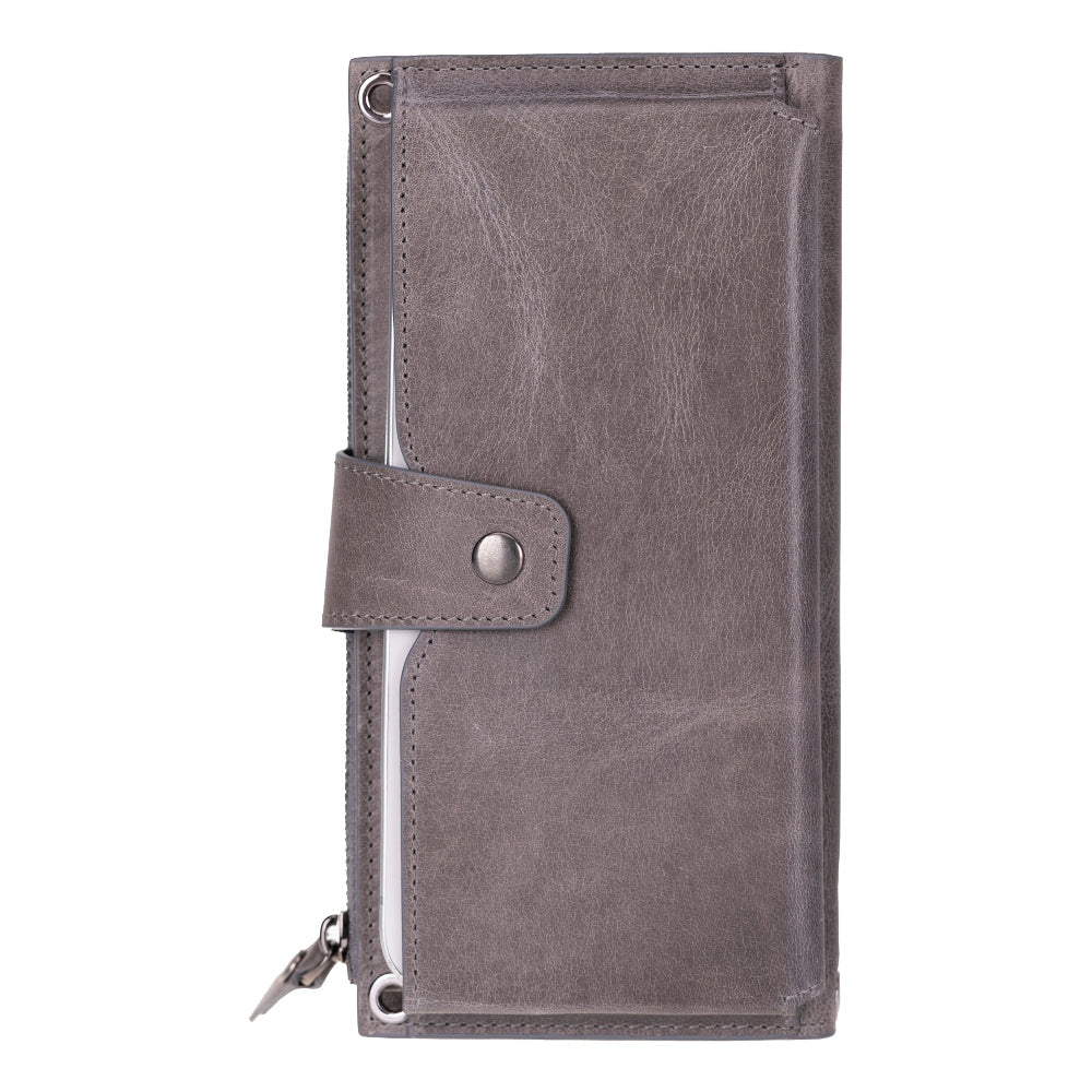 Valora Strap Leather Crossbody Wallet