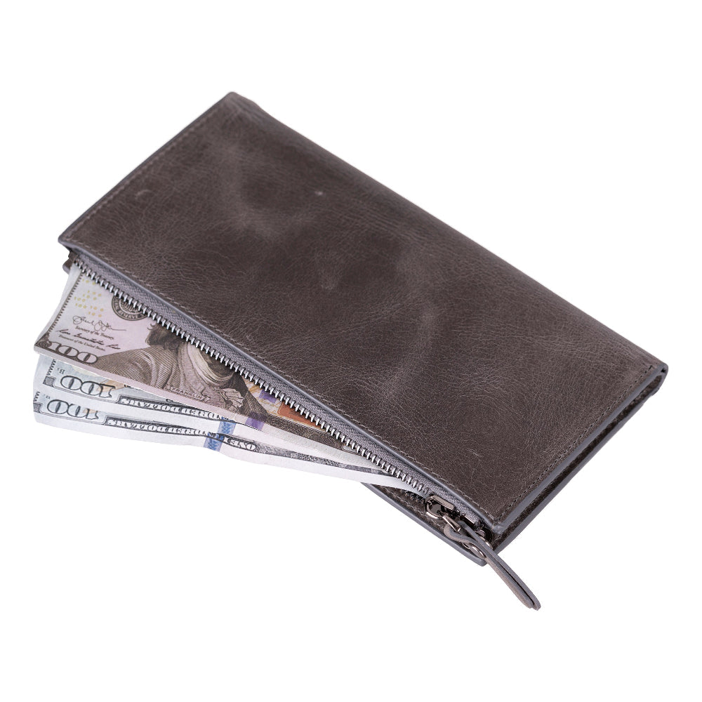 Valora Strap Leather Crossbody Wallet