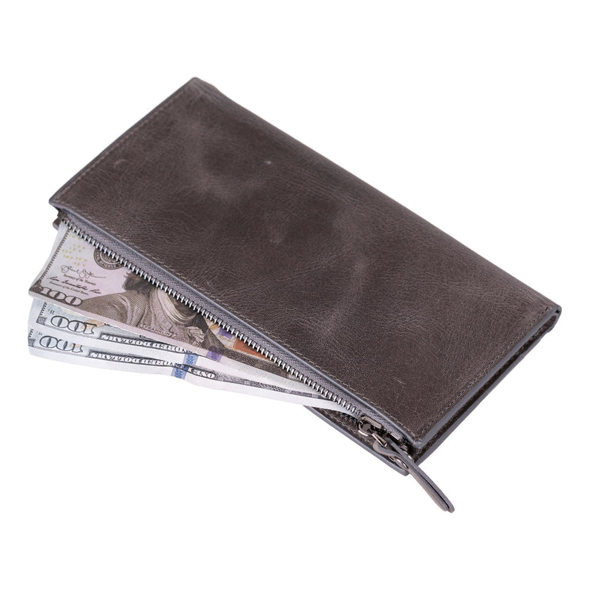 Valora Strap Leather Crossbody Wallet
