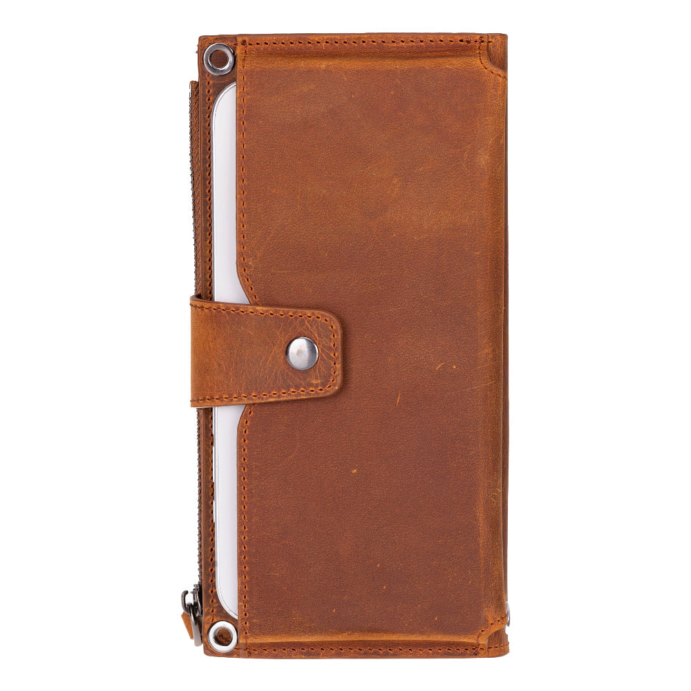 Valora Strap Leather Crossbody Wallet