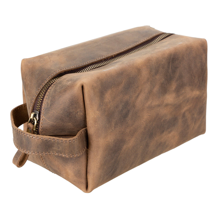 Galli Leather Dopp Kit, X Large