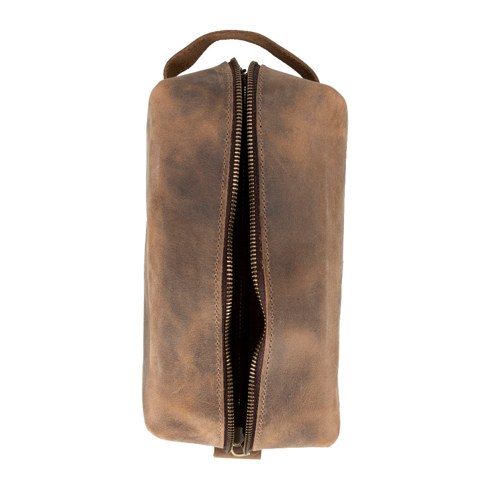 Galli Leather Dopp Kit, X Large