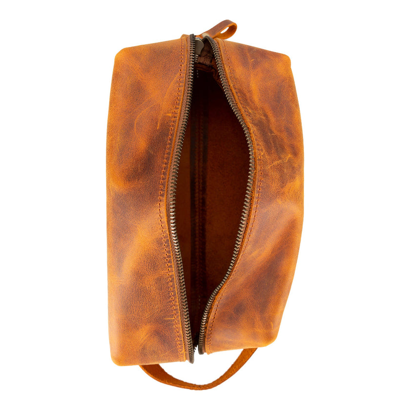 Galli Leather Dopp Kit, X Large
