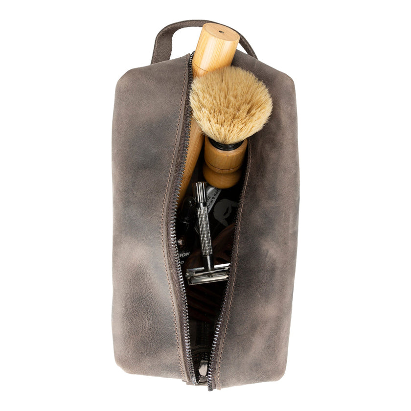 Galli Leather Dopp Kit, X Large