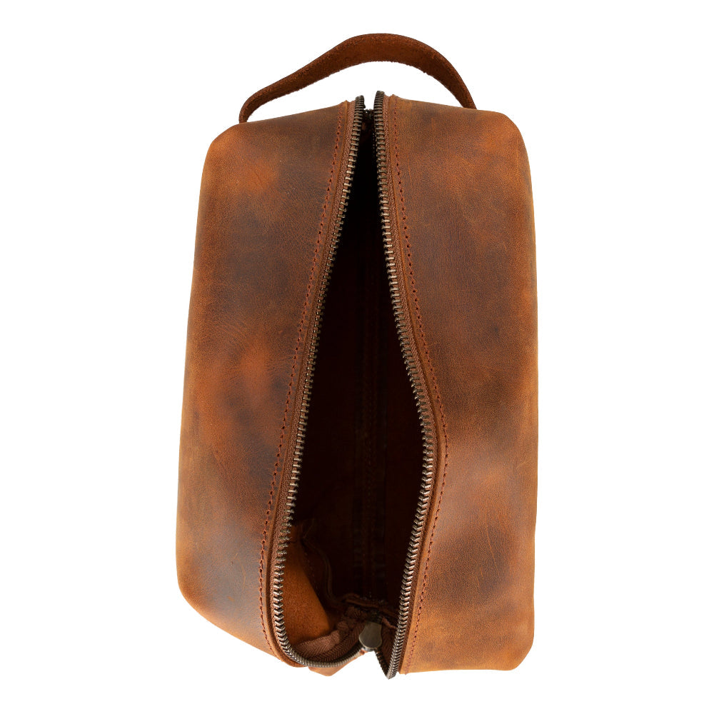 Galli Leather Dopp Kit, X Large
