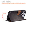 iPhone 17 Pro Leather Detachable Wallet Case