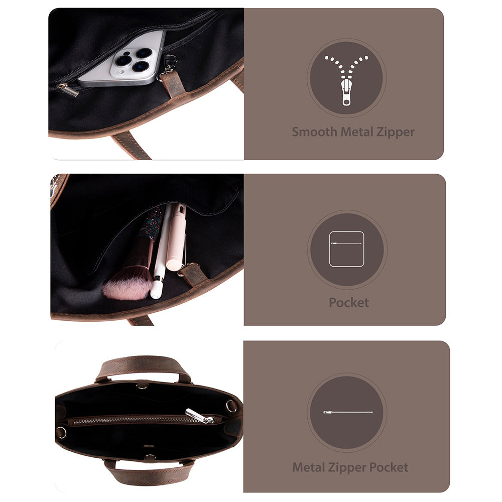 Deck Leather Tote Bag