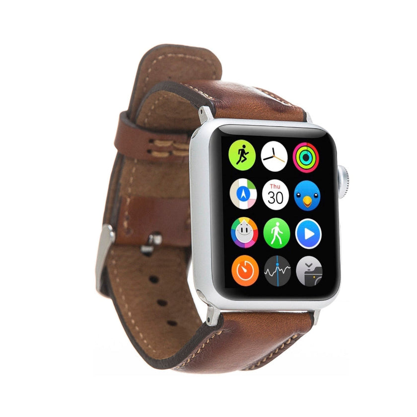 Leather Apple Watch Bands - Classic Style RST1