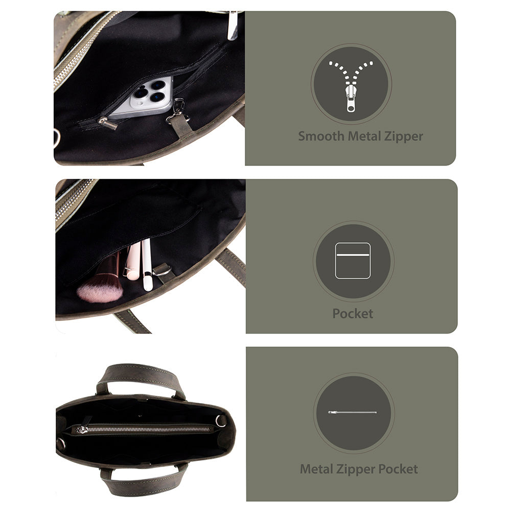 Deck Leather Tote Bag