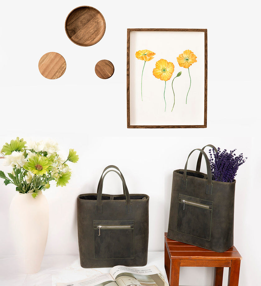 Deck Leather Tote Bag