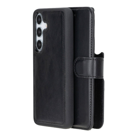 Samsung Galaxy S25 Detachable Leather Wallet Case