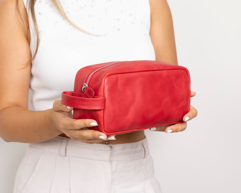 Lumora Leather Dopp Kit