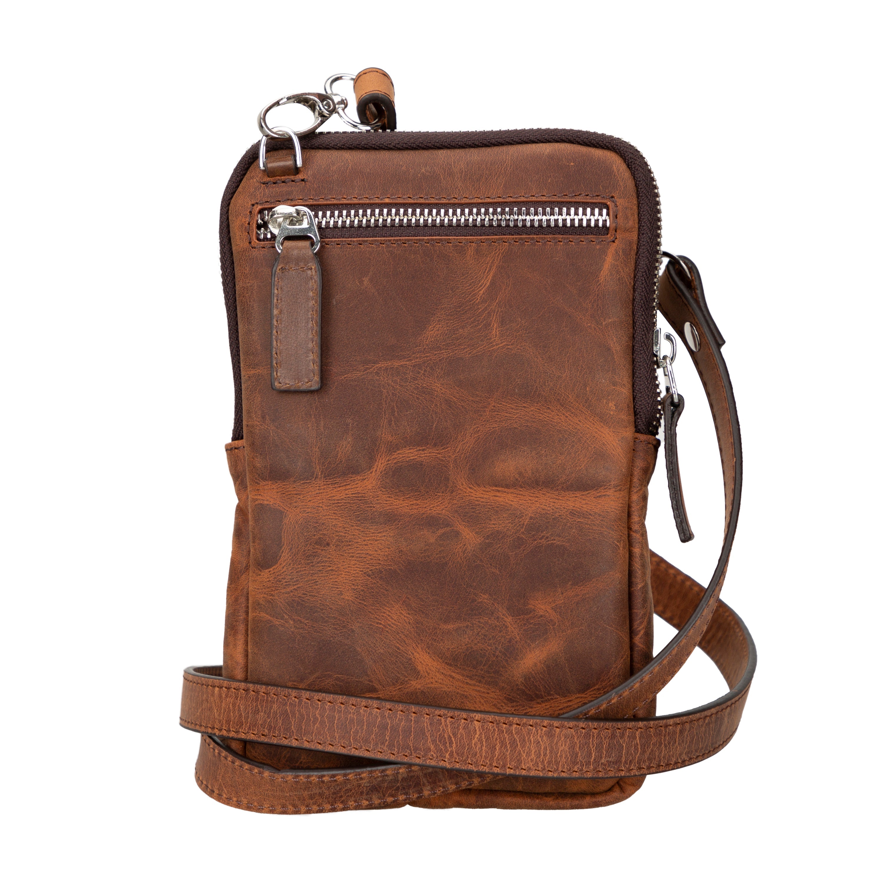 Enzo Leather Crossbody Bag