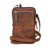 Enzo Leather Crossbody Bag