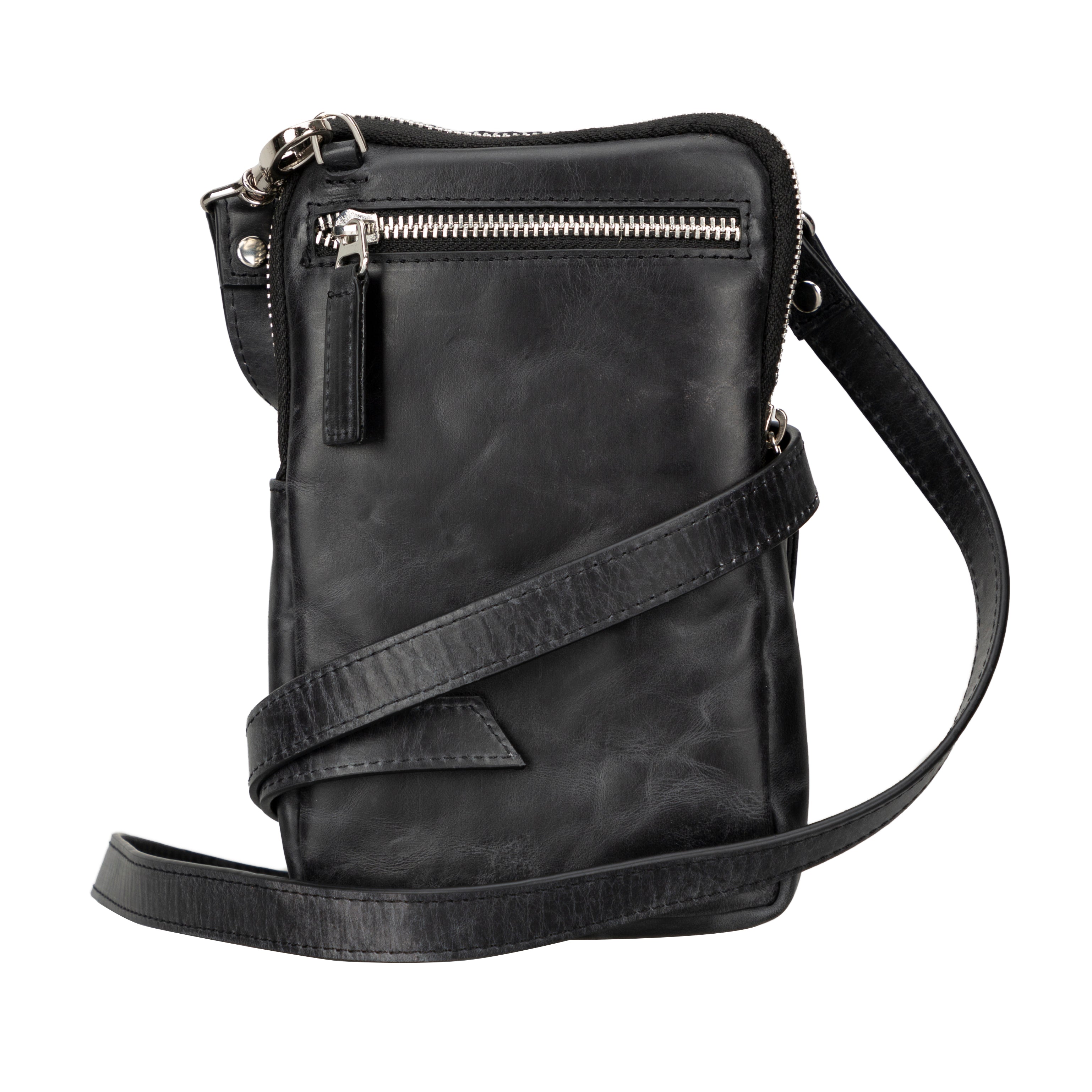 Enzo Leather Crossbody Bag