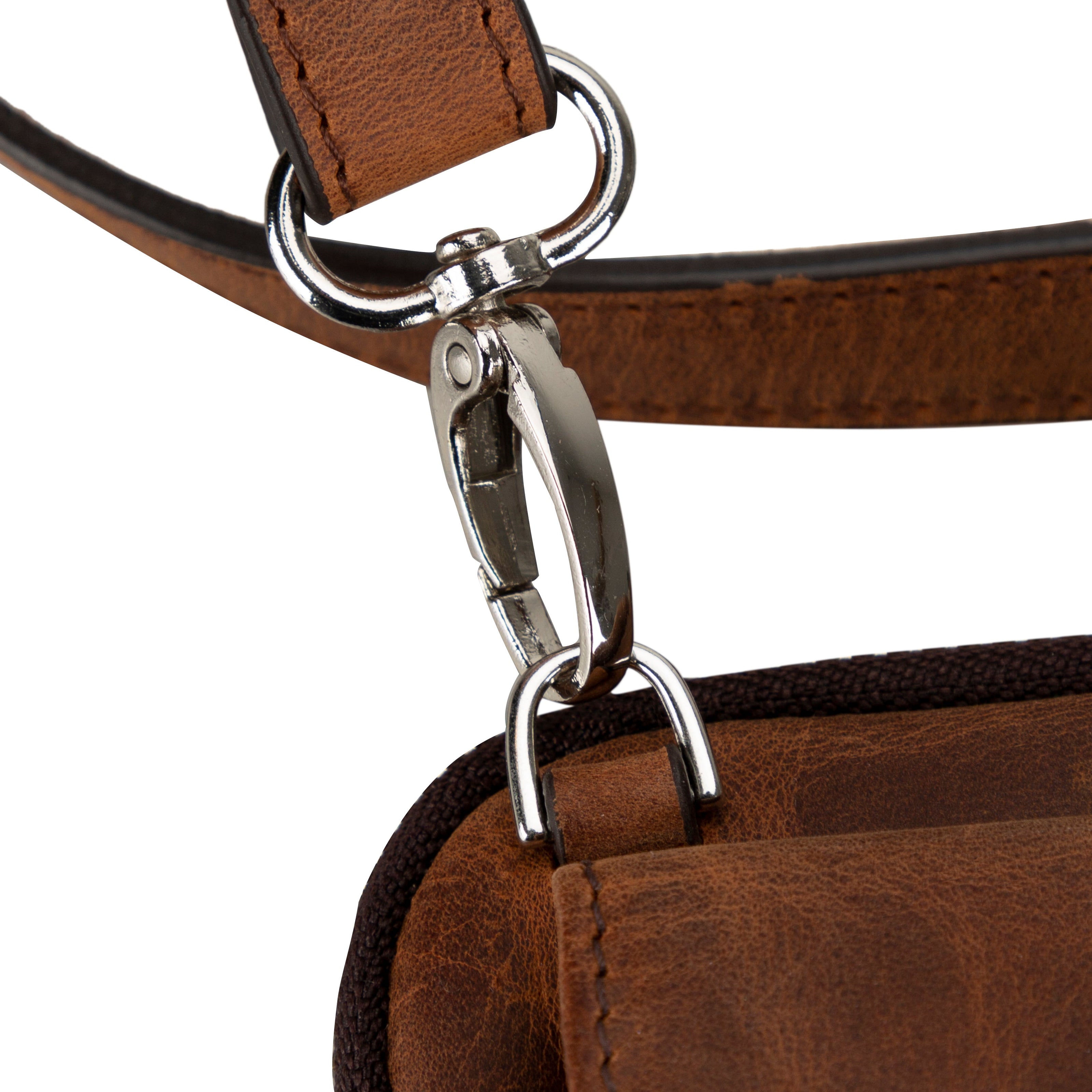 Enzo Leather Crossbody Bag