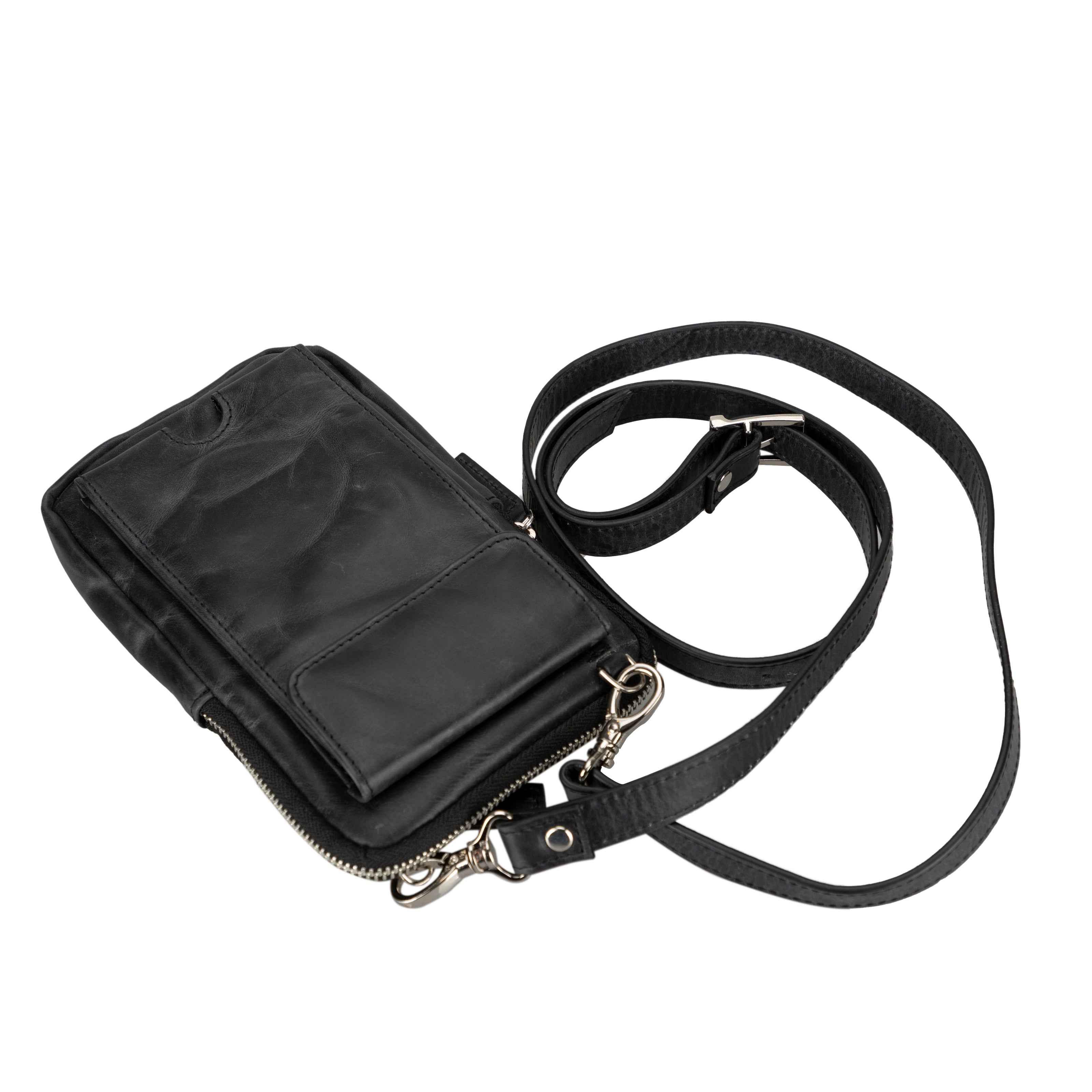 Enzo Leather Crossbody Bag