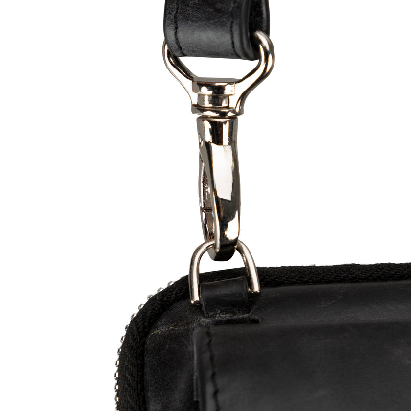 Enzo Leather Crossbody Bag