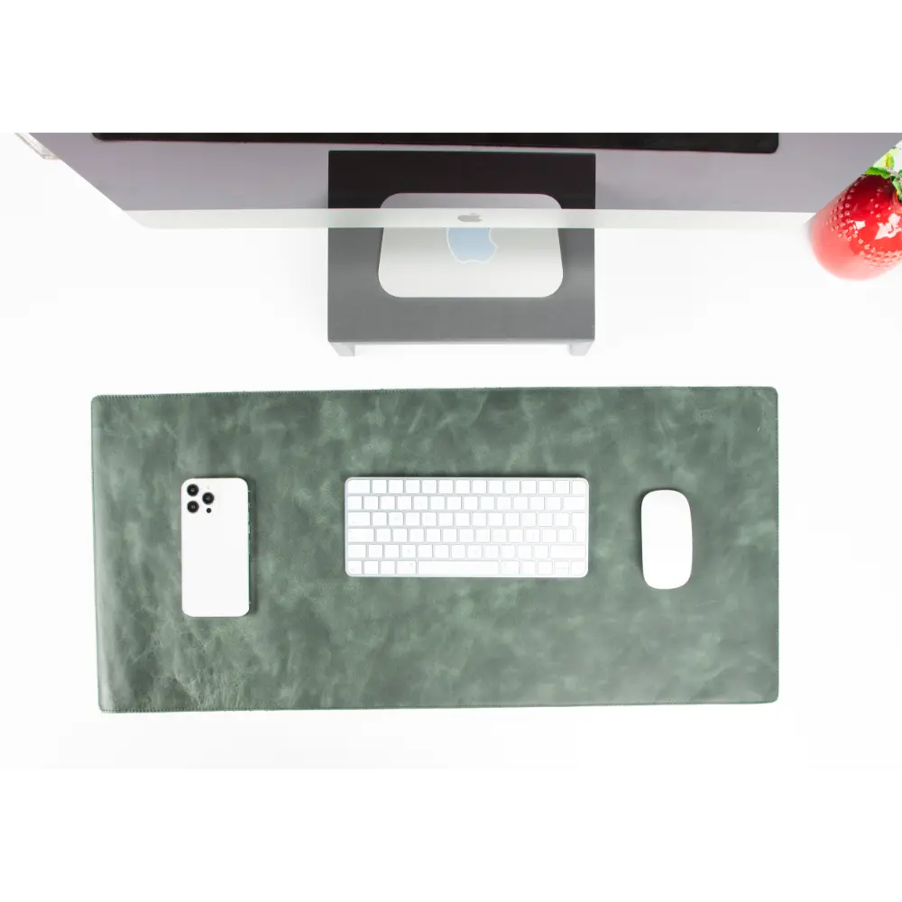 Natural Leather Desk Mat (37 cm x 80 cm)