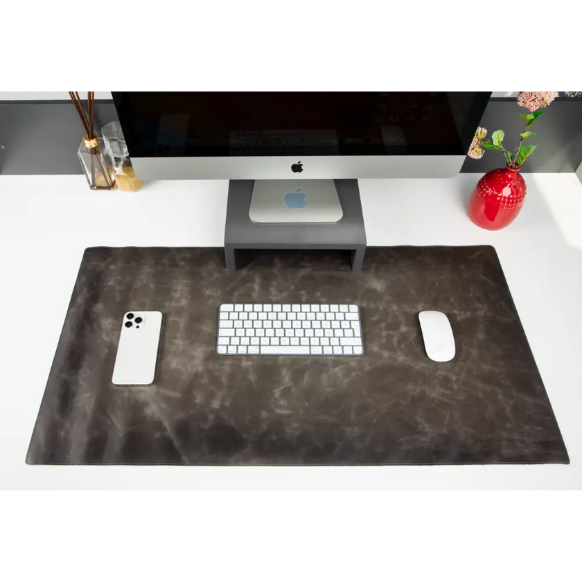 Natural Leather Desk Mat (37 cm x 80 cm)