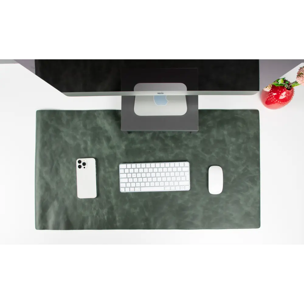 Natural Leather Desk Mat (37 cm x 80 cm)