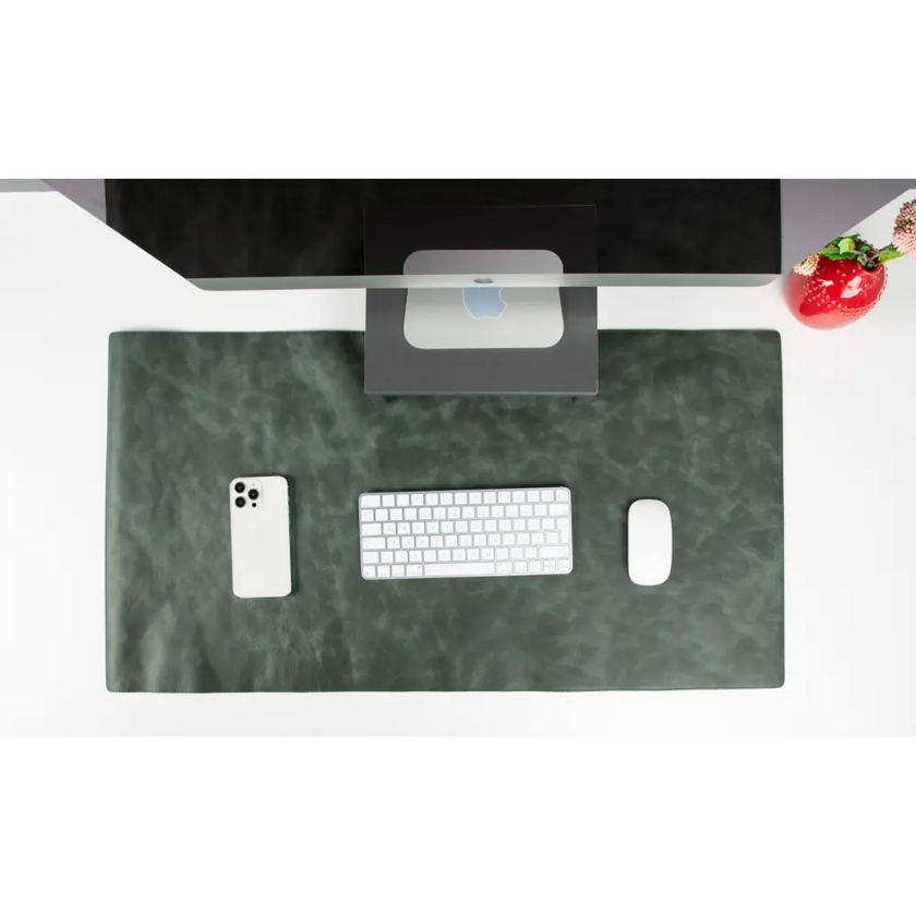Natural Leather Desk Mat (37 cm x 80 cm)