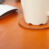 Solces Cup Leather Coaster Set