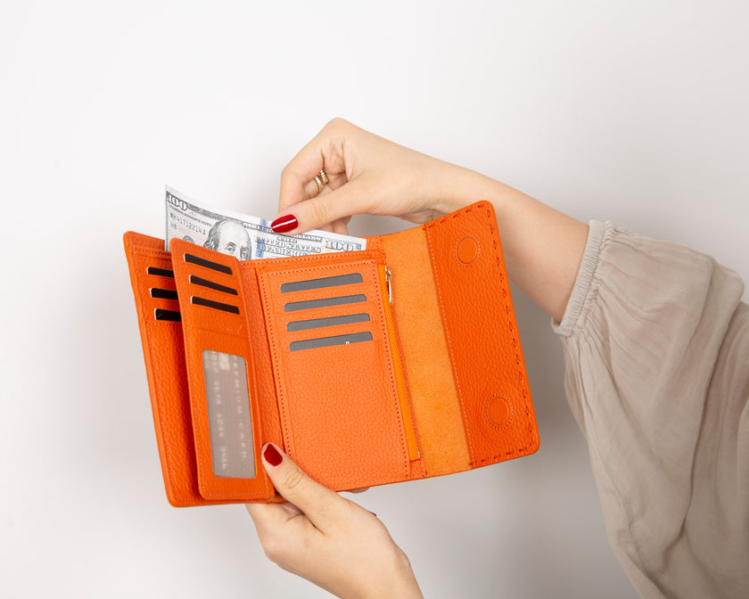 Flare Kadın Deri Cüzdanı