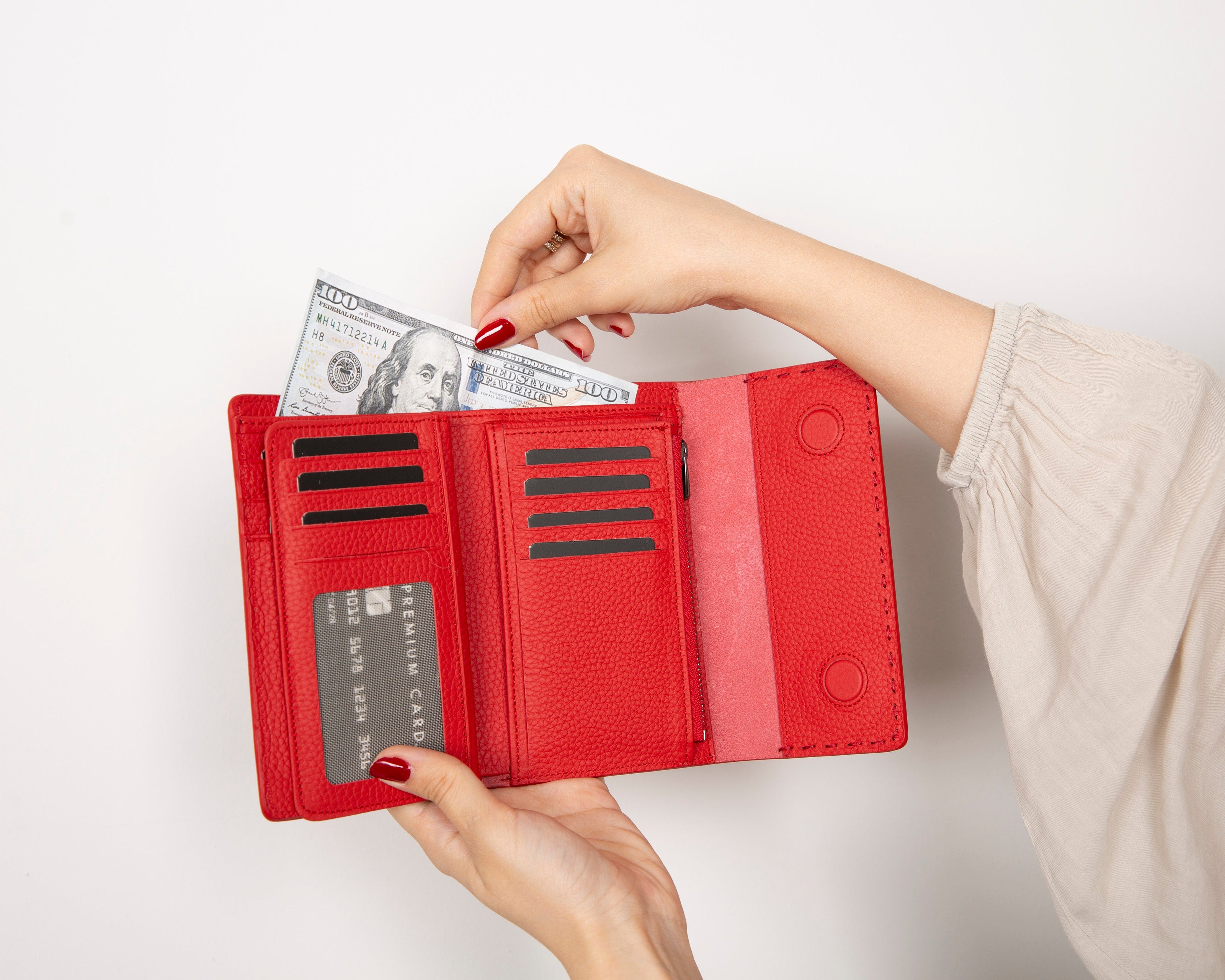 Flare Kadın Deri Cüzdanı