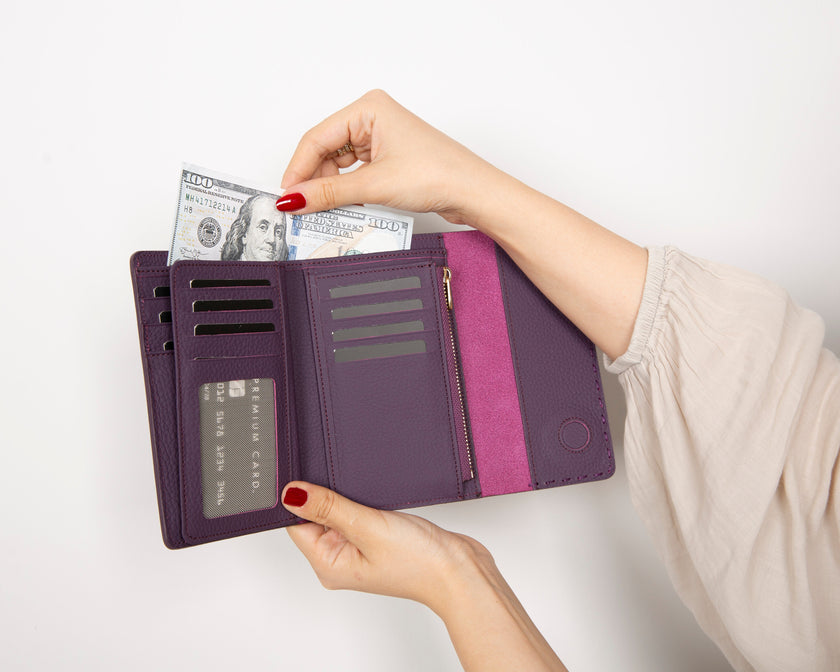 Flare Kadın Deri Cüzdanı